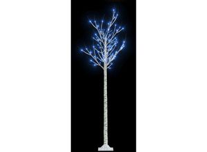 8721155804306 - Maison Exclusive - Weihnachtsbaum 180 LEDs 18 m Blau Indoor Outdoor - Weiß