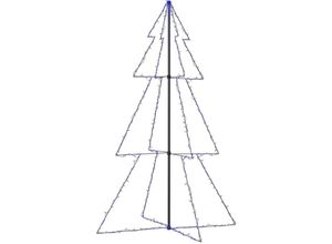 8721155804344 - Maison Exclusive - Weihnachtsbaum in Kegelform 240 LEDs Indoor Outdoor - Blau