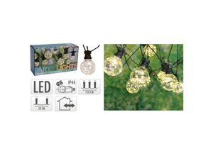 8721155961030 - ProGarden LED-Lichterkette für Party und Garten 80 Lampen - Weiß