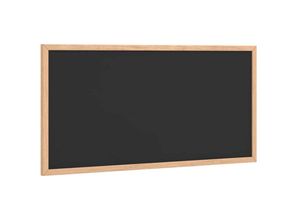 8721158392077 - Vidaxl - Kreidetafel mit massivem Kiefernholzrahmen Schwarz 60x30 cm