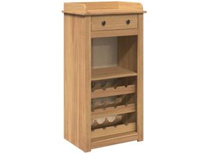 8721158398185 - Vidaxl - Weinschrank Panama 57x40x1115 cm Massivholz Kiefer 843814