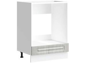 8721158418692 - Vidaxl - Herdumbauschrank Kalmar Grau Sonoma Holzwerkstoff 224683