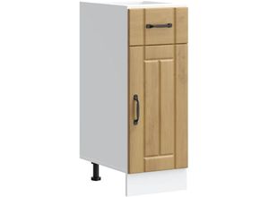 8721158420527 - Vidaxl - Küchen-Unterschrank Lucca Artisan-Eiche Holzwerkstoff 787134