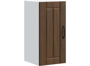 8721158421302 - Küchen-Hängeschrank Lucca Braun Eichen-Optik Holzwerkstoff vidaXL