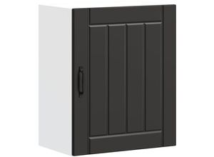 8721158421456 - Vidaxl - Küchen-Hängeschrank Lucca Schwarz Holzwerkstoff