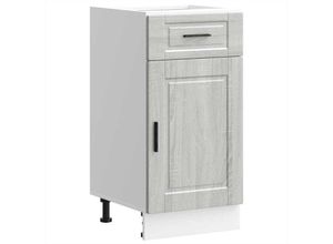 8721158422996 - Vidaxl - Küchenunterschrank Porto Grau Sonoma Holzwerkstoff