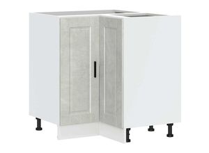 8721158423375 - Vidaxl - Küchen-Eckunterschrank Porto Betongrau Holzwerkstoff 806675