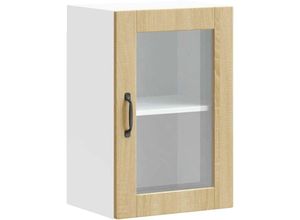 8721158423566 - Vidaxl - Küchen-Hängeschrank mit Glastür Porto Sonoma-Eiche 336354