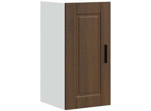 8721158423702 - Küchen-Hängeschrank Porto Braun Eichen-Optik Holzwerkstoff Vidaxl