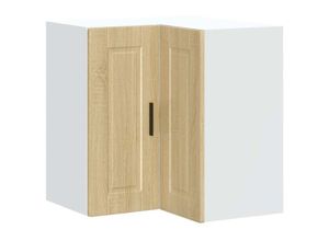 8721158424464 - Küchen-Eckhängeschrank Porto Sonoma-Eiche Holzwerkstoff vidaXL803989