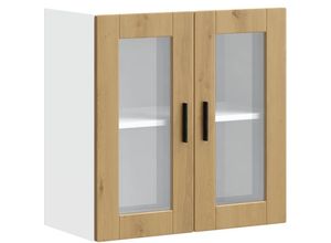 8721158425027 - Vidaxl - Küchen-Hängeschrank mit Glastür Porto Artisan-Eiche 240177