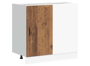 8721158426420 - Vidaxl - Spülenunterschrank Altholz-Optik Holzwerkstoff 855181