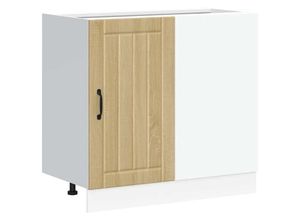 8721158426574 - Vidaxl - Spülenunterschrank Lucca Sonoma-Eiche Holzwerkstoff