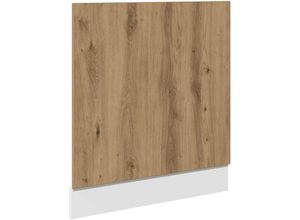 8721158436603 - Vidaxl - Geschirrspülerblende Artisan-Eiche 60x15x67 cm Holzwerkstoff