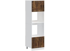 8721158506542 - Vidaxl - Herdumbauschränke 2 Stk Kalmar Räuchereiche Holzwerkstoff