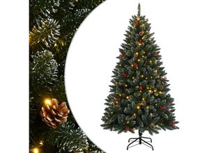 8721158512154 - Künstlicher Weihnachtsbaum 150 LEDs 120 cm vidaXL157148