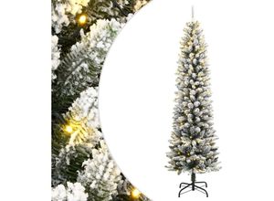 8721158512314 - Künstlicher Weihnachtsbaum mit Schnee 150 LEDs 150 cm Vidaxl 948080