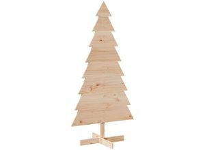 8721158513199 - Vidaxl - Weihnachtsbaum Holz zum Schmücken 150 cm Massivholz Kiefer