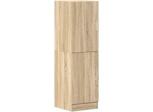 8721158651457 - Vidaxl - Küchenschrank Sonoma-Eiche 38x415x1315 cm Holzwerkstoff