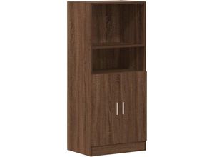 8721158651587 - Vidaxl - Küchenschrank Braun Eichen-Optik 57x415x1315 cm Holzwerkstoff