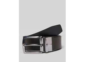 8721185093756 - Ledergürtel mit Logo-Prägung