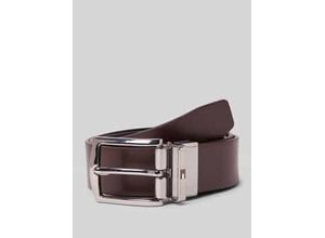 8721185099659 - Ledergürtel mit Logo-Prägung