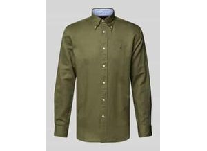 8721186286942 - Regular Fit Freizeithemd aus Baumwoll-Leinen-Mix