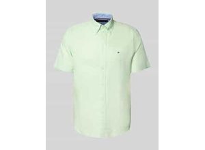 8721186287178 - Regular Fit Freizeithemd aus Baumwoll-Leinen-Mix