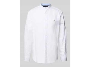 8721186287635 - Regular Fit Freizeithemd aus Baumwoll-Leinen-Mix