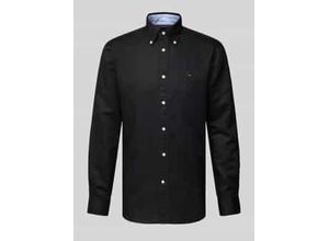 8721186288397 - Regular Fit Freizeithemd aus Baumwoll-Leinen-Mix