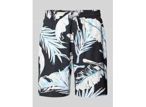 8721186806102 - Regular Fit Bermudas mit Allover-Muster