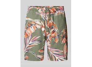 8721186815043 - Regular Fit Bermudas mit Allover-Muster