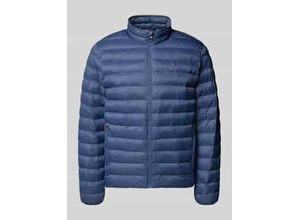 8721186828326 - Regular Fit Steppjacke mit Logo-Stitching