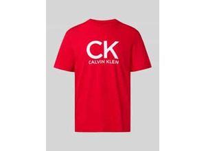 8721187309954 - T-Shirt mit Label-Print