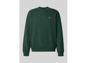 8721187644154 - Sweatshirt mit Label-Stitching