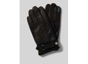8721187978259 - Lederhandschuhe CALVIN KLEIN LOGO STRAP SMOOTH LEATHER GLOVES Damen Gr L XL schwarz Schafsleder unifarben Handschuhe Perfekt für den Alltag 8721187978259 - Lederhandschuhe CALVIN KLEIN LOGO STRAP SMOOTH LEATHER GLOVES Damen Gr L XL schwarz Schafsleder unifarben Handschuhe Perfekt für den Alltag