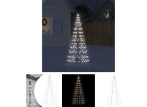 8721194178000 - LED-Weihnachtsbaum für Fahnenmast 200 LEDs Kaltweiß 180 cm - Weihnachtsbeleuchtung - The Living Store 8721194178000 - LED-Weihnachtsbaum für Fahnenmast 200 LEDs Kaltweiß 180 cm - Weihnachtsbeleuchtung - The Living Store