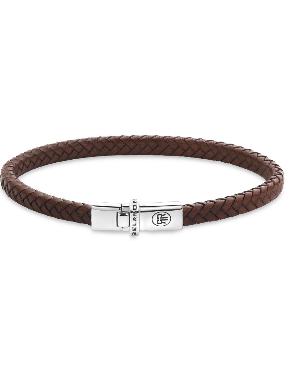 8721202161352 - RR-L0176-S-M Armband Xtra Small Braided Cognac 8721202161352 - RR-L0176-S-M Armband Xtra Small Braided Cognac