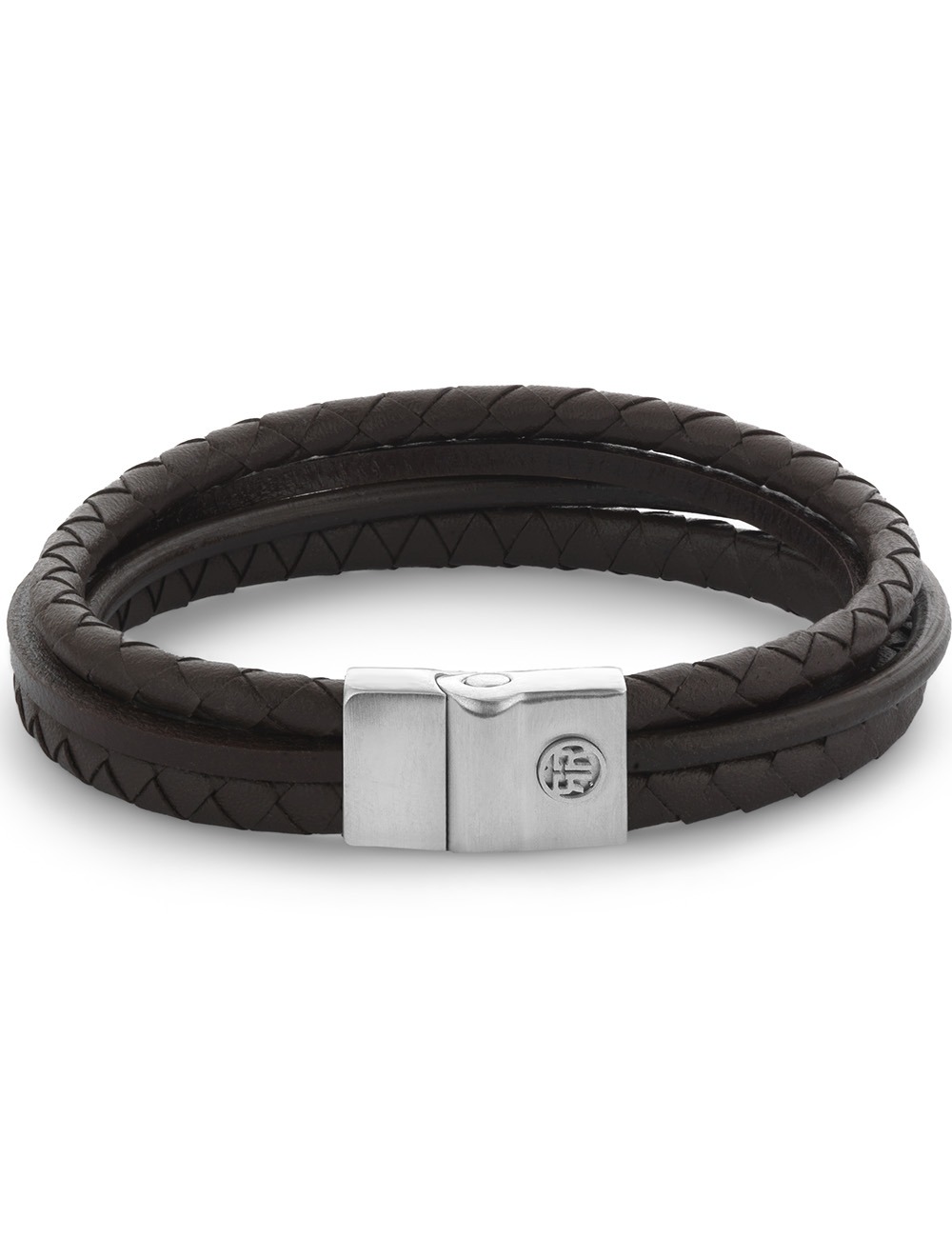 8721202161604 - RR-M0055-S-L Armband Full Metal Premium Combo 12mm Brown