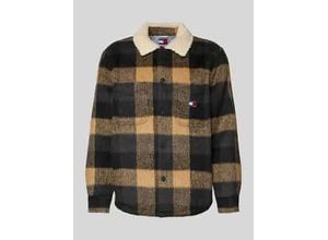 8721222065647 - Oversized Hemdjacke mit Teddy-Fleece