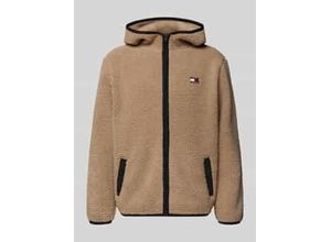 8721222089575 - Regular Fit Webpelzjacke mit Kapuze