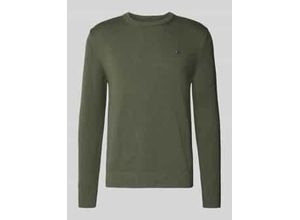 8721222106067 - Slim Fit Pullover aus reiner Baumwolle