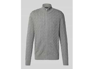 8721222290926 - Regular Fit Strickjacke aus reiner Baumwolle