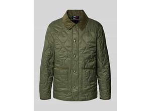 8721222391296 - Regular Fit Steppjacke mit Cord-Kragen