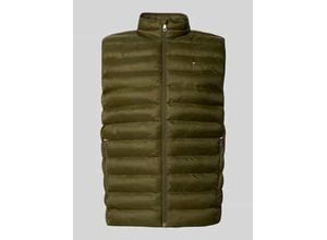 8721222535454 - Regular Fit Steppweste mit Logo-Stitching