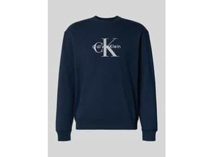8721224084547 - Regular Fit Sweatshirt mit Logo-Print Modell Terry