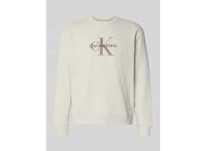 8721224086626 - Regular Fit Sweatshirt mit Logo-Print Modell Terry