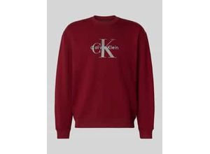 8721224086909 - Regular Fit Sweatshirt mit Logo-Print Modell Terry