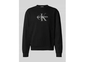 8721224087319 - Regular Fit Sweatshirt mit Logo-Print Modell Terry