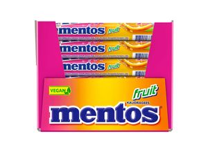 8723400784906 - Mentos Kaubonbons Frucht 76 g 36er Pack